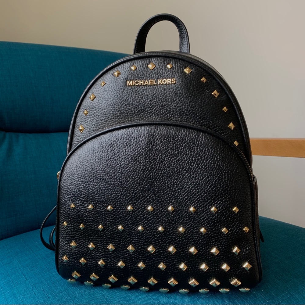 Michael Kors Abbey Bag with Gold Studs